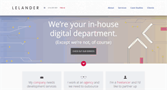 Desktop Screenshot of lelander.com