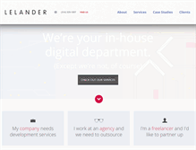 Tablet Screenshot of lelander.com